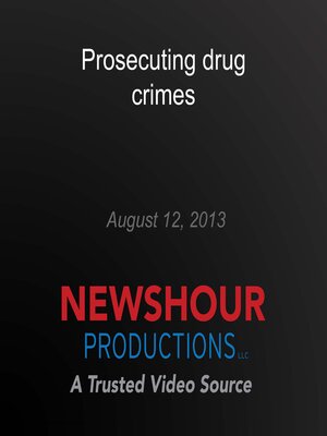 cover image of Prosecuting drug crimes